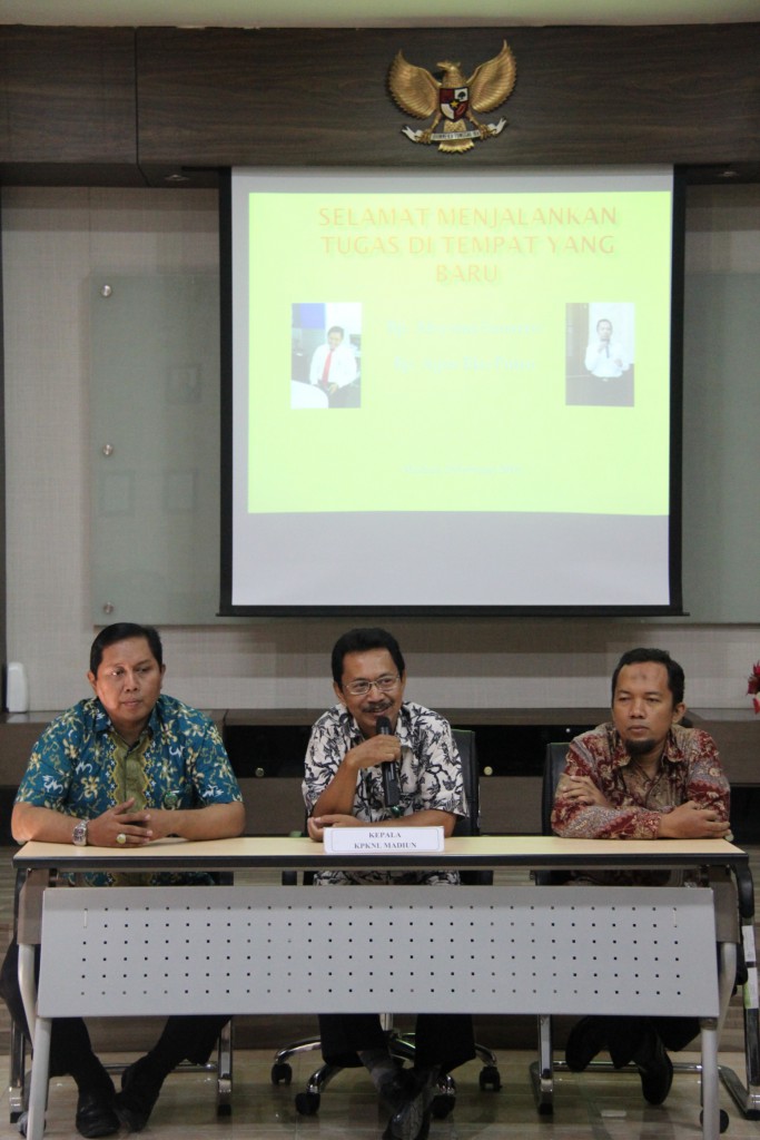 Kepala KPKNL Madiun : Mutasi Harus Disikapi dengan Baik