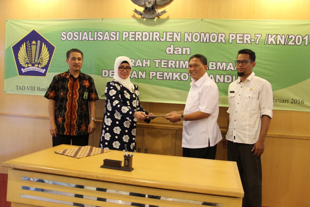 DJKN Telah Serahkan 14 Aset ke Pemkot Bandung