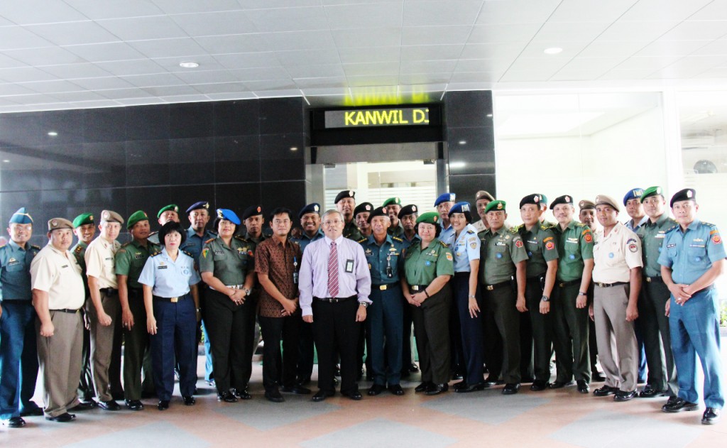Antusias TNI Belajar Pengelolaan BMN