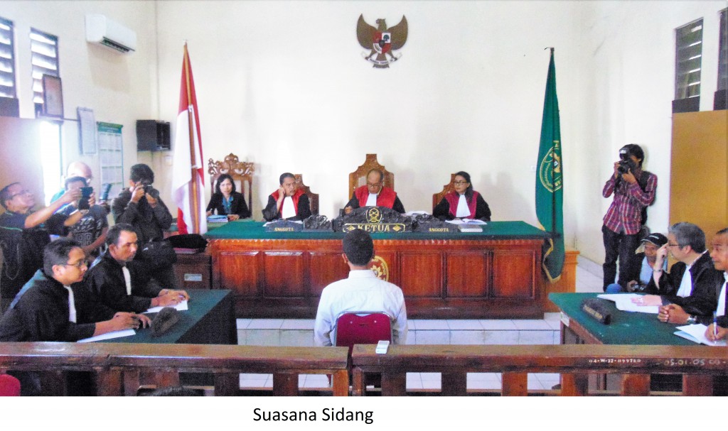 Pengadilan Negeri Denpasar Nyatakan Usman Tidak Bersalah
