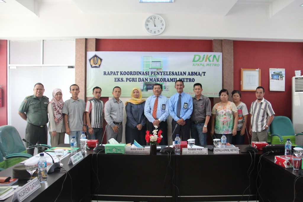 Kanwil DJKN Lampung dan Bengkulu Gelar Rapat Bersama Penghuni ABMA/T