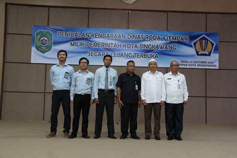 Sukses Lelang Kendaraan Pemko Singkawang, Lelang Memang Beda 