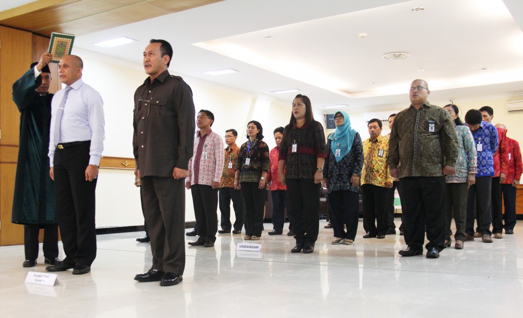 Pelantikan Anggota PUPN Cabang Bali dan Jurusita Piutang Negara
