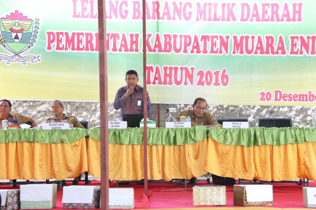 Optimalisasi Lelang BMD Pemerintah Kabupaten Muara Enim