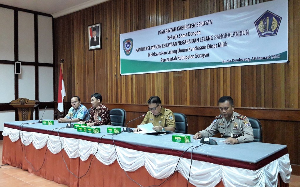 Awal Tahun, Lelang nun jauh Disana, KPKNL Pangkalan Bun Kantongi Hasil Lelang Rp 1 M