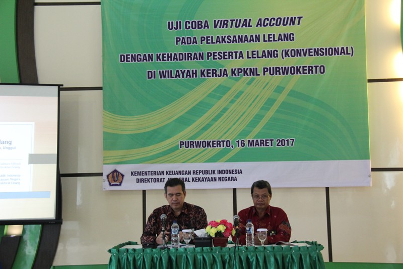 Direktorat Lelang Uji Cobakan Lelang e-Konvensional di KPKNL Purwokerto