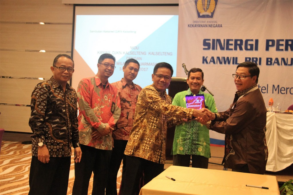 Sinergi Percepatan Proses Lelang di Kanwil DJKN Kalimantan Selatan dan Tengah
