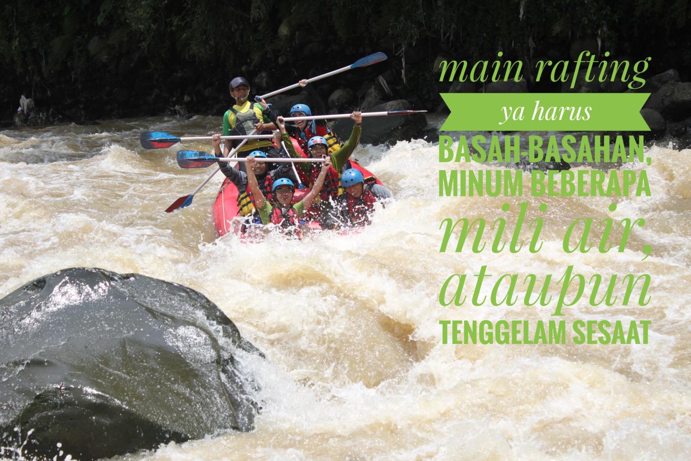 Rafting Kali Progo, Pacu Adrenalin Pecahkan Rutinitas Pekerjaan