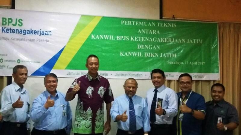 Pertemuan Teknis Pengurusan Piutang Macet BPJS Ketenagakerjaan Jatim
