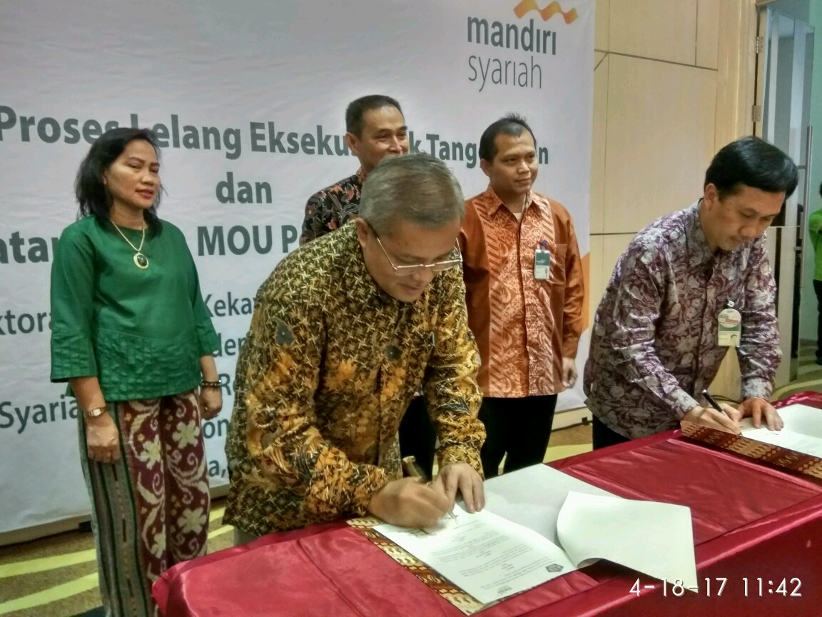 Kerjasama Kanwil DJKN DKI Jakarta dengan Bank Syariah Mandiri Dalam Upaya Menangani Nasabah Pembiayaan Bermasalah