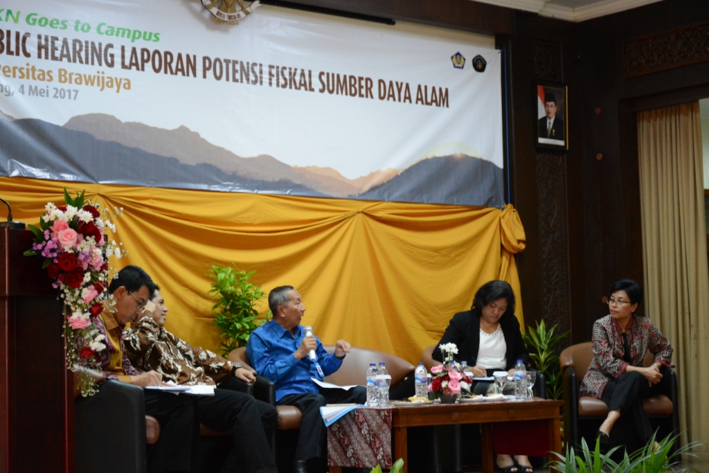 DJKN Gelar Public Hearing Laporan Potensi Fiskal SDA di Universitas Brawijaya