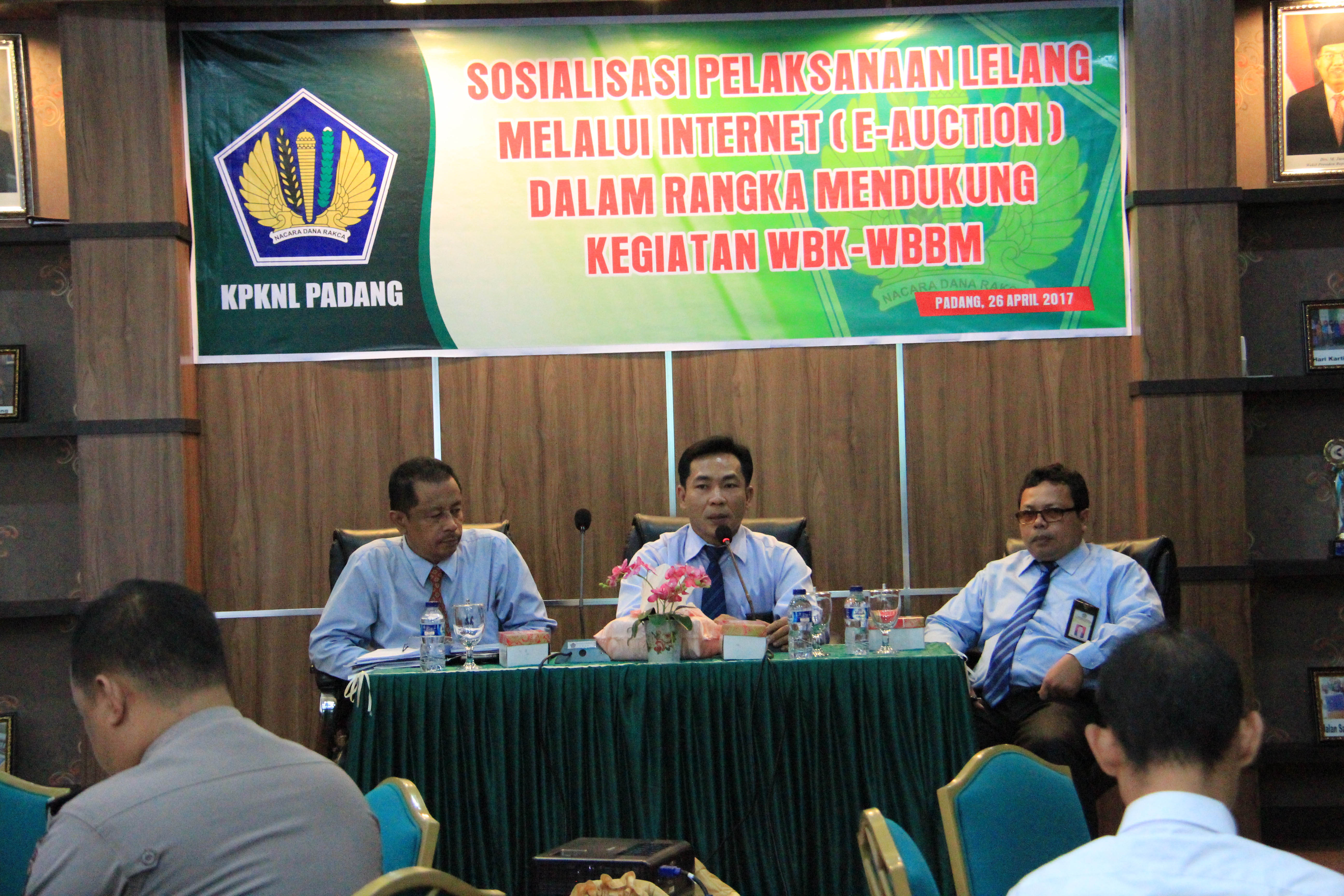 Sosialisasi Lelang Internet: Transparansi e-Auction dukung Pembangunan WBK/WBBM KPKNL Padang