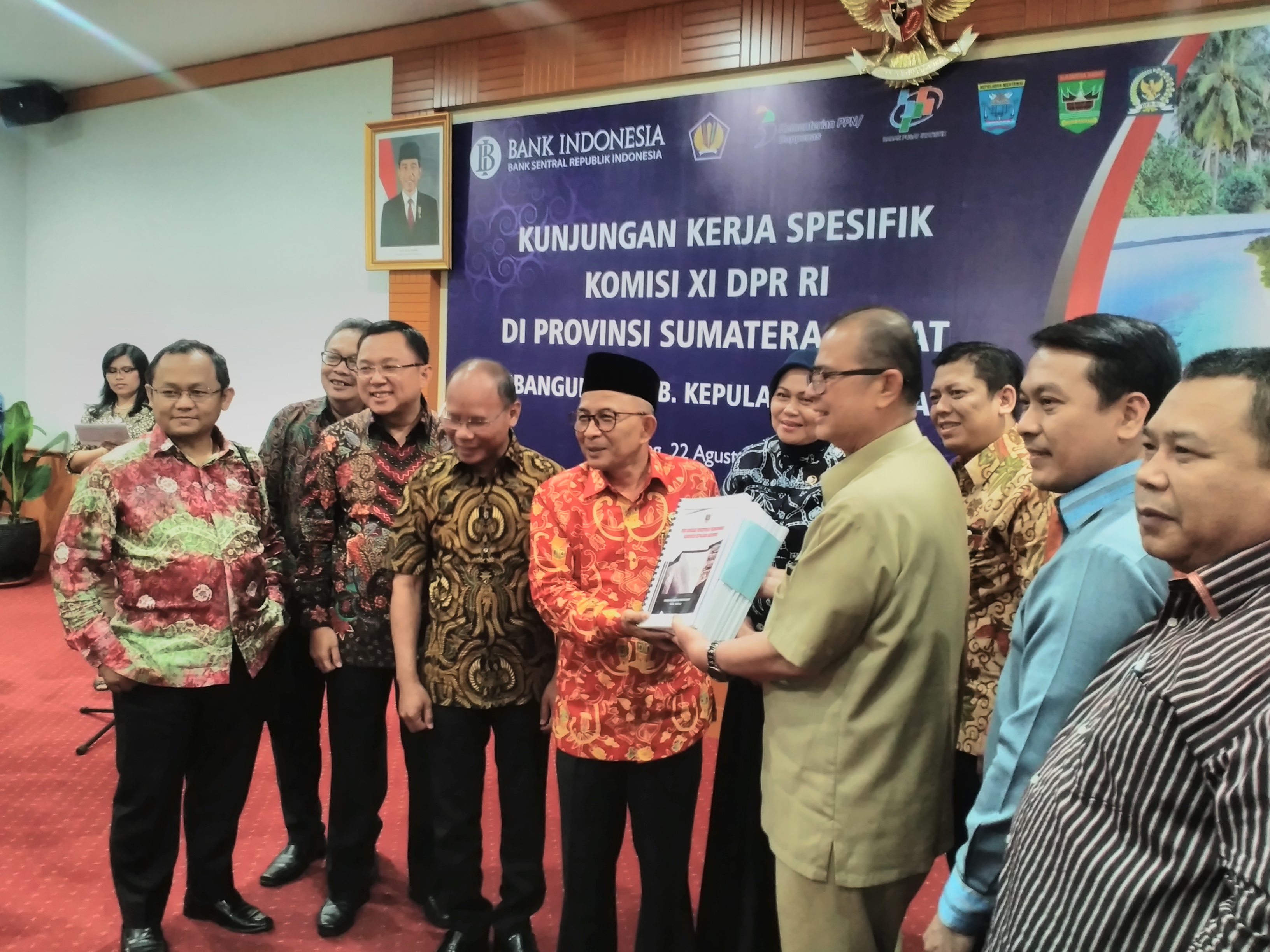 Kunjungan Kerja Komisi XI DPR RI Sumatera Barat