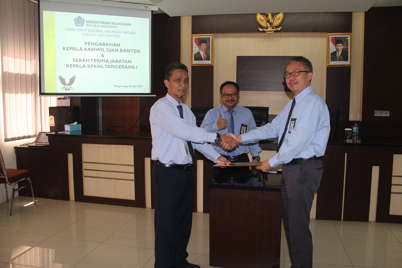 Serah Terima Jabatan Kepala KPKNL Tangerang I