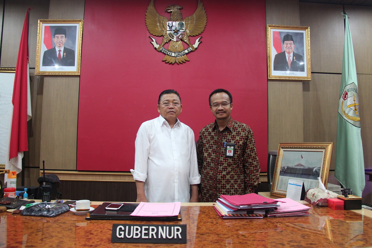 Kunjungan Kerja Kepala Kanwil DJKN Kalbar ke Gubernur Kalbar