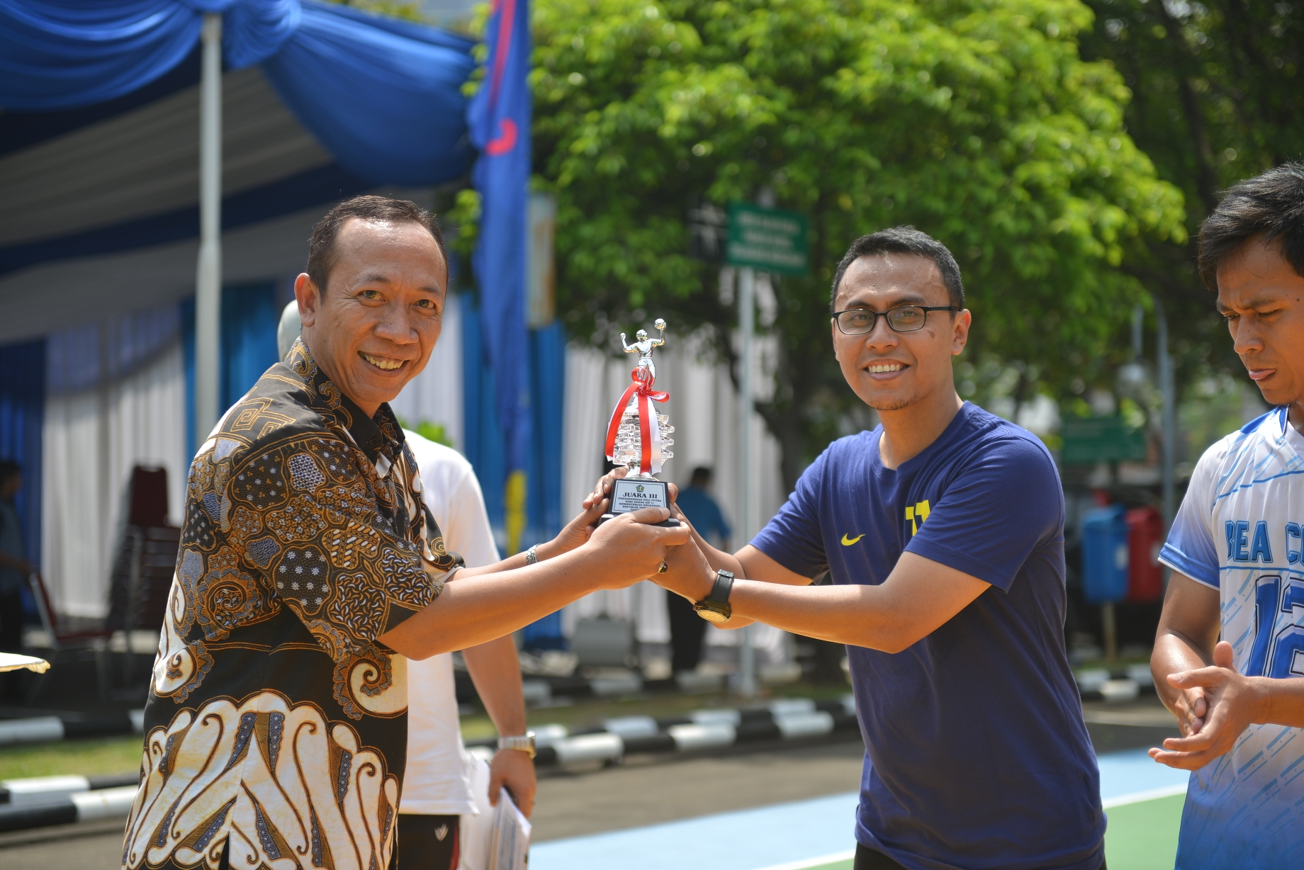 Tim Bola Voli DJKN Raih Juara 3