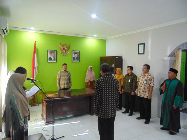 Pelantikan Anggota PUPN Cabang Kalimantan Utara berasal dari Unsur Pemerintah Daerah