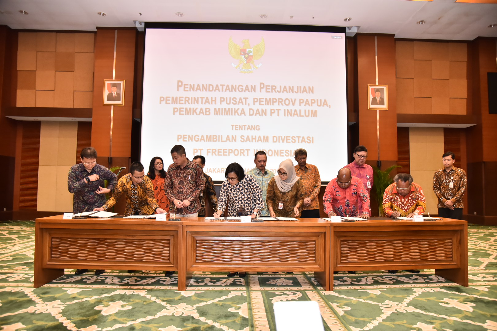 Ambil Alih Freeport Tanpa Bebani APBN, Sri Mulyani Pastikan Ada Hak Untuk Warga Papua