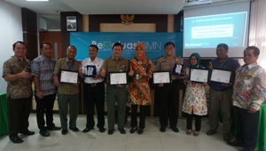 Apresiasi Sinergi KPKNL Tangerang II Dan Satuan Kerja Melalui BMN Award