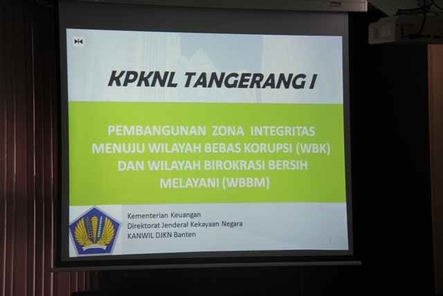 KPKNL Tangerang I Siap Menuju Kantor Dengan Predikat WBK – WBBM