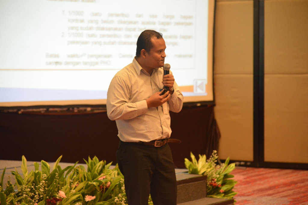 PPK Harus Waspadai Titik Rawan Rancangan Kontrak Pengadaan Barang/Jasa