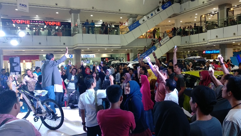 KPKNL Bandar Lampung Memperkenalkan Lelang di Mall dan CFD