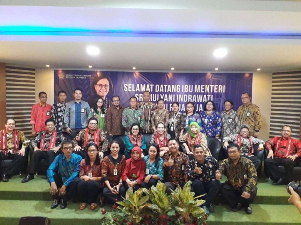 Sri Mulyani Kunjungi  Bumi Raja-Raja