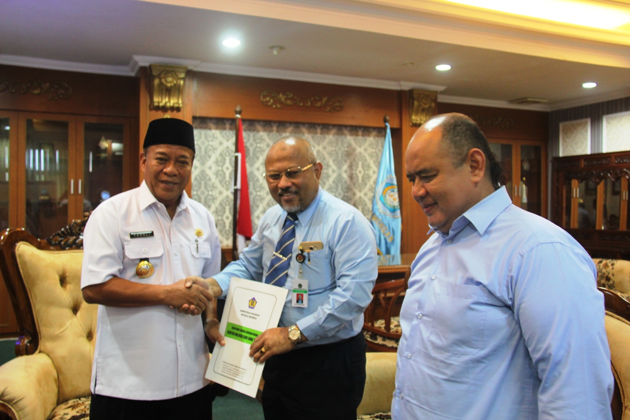 Kanwil DJKN Jawa Timur Lakukan Koordinasi Dan Penyerahan ABMA/T ke Pemkab Lamongan