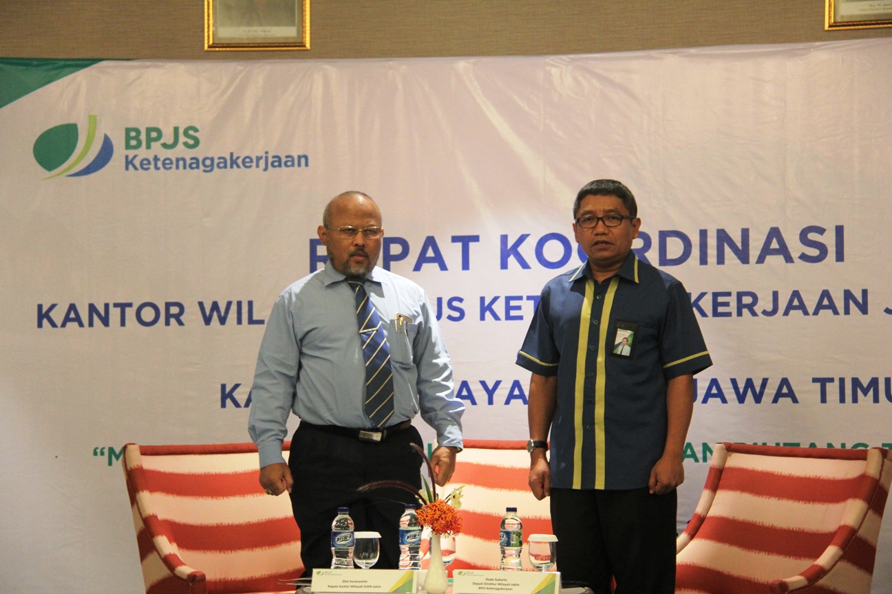 Rapat Koordinasi Kanwil BPJS Ketenagakerjaan Jawa Timur Dengan Kanwil DJKN Jawa Timur
