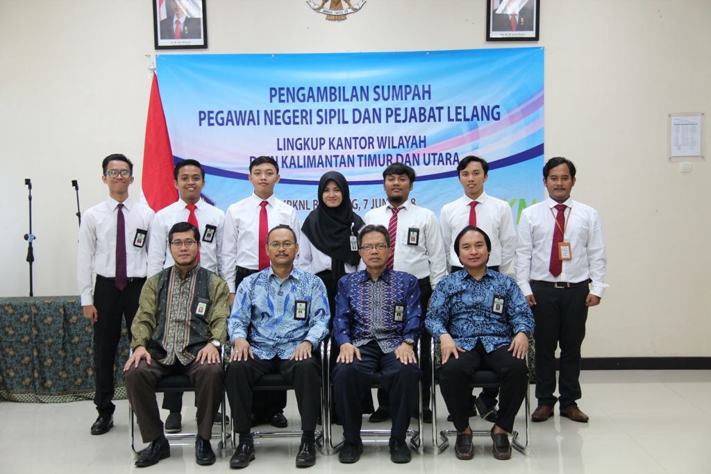 Pelantikan PNS dan Pejabat Lelang  Di Lingkungan Kanwil DJKN Kaltimtara