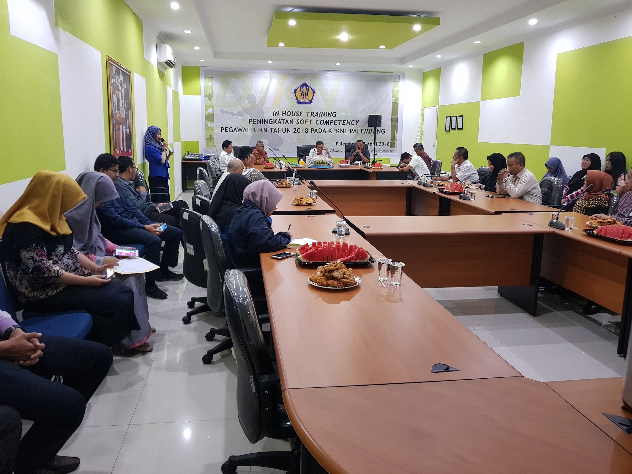 Syukuran KPKNL Palembang atas kemerdekaan RI ke-73 dan Tuntasnya Reval BMN 2018