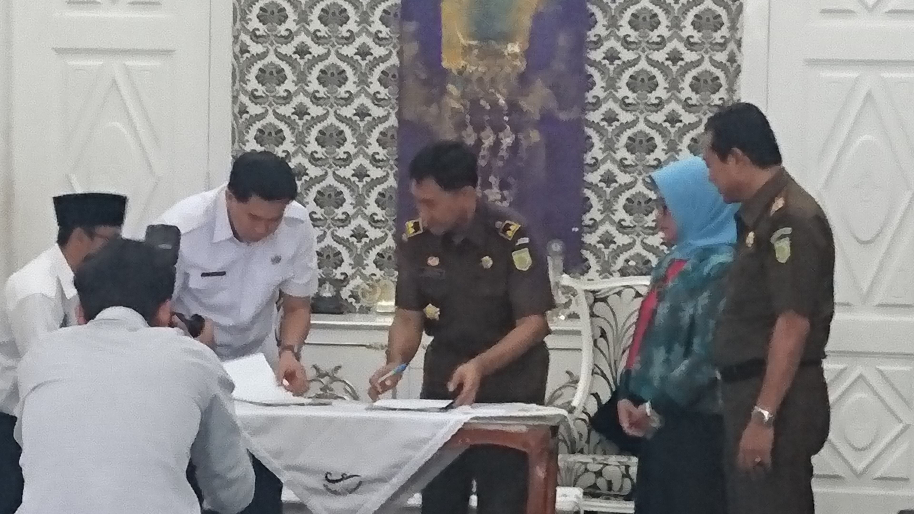 Serah Terima BMN Hasil Rampasan Kejaksaan Ke Pemda Kabupaten Purwakarta