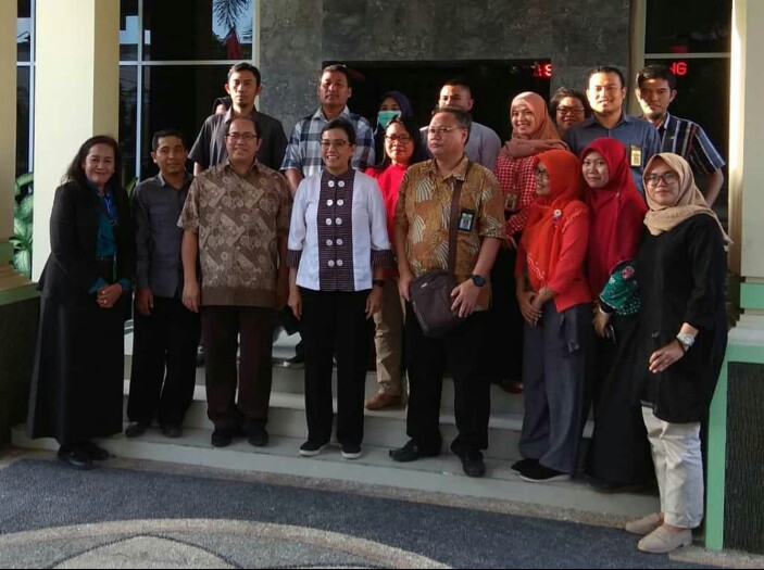 Menkeu Sri Mulyani Sempatkan ke KPKNL Mataram dalam Rangkaian Kegiatan Cek Kondisi Pasca Gempa Lombok