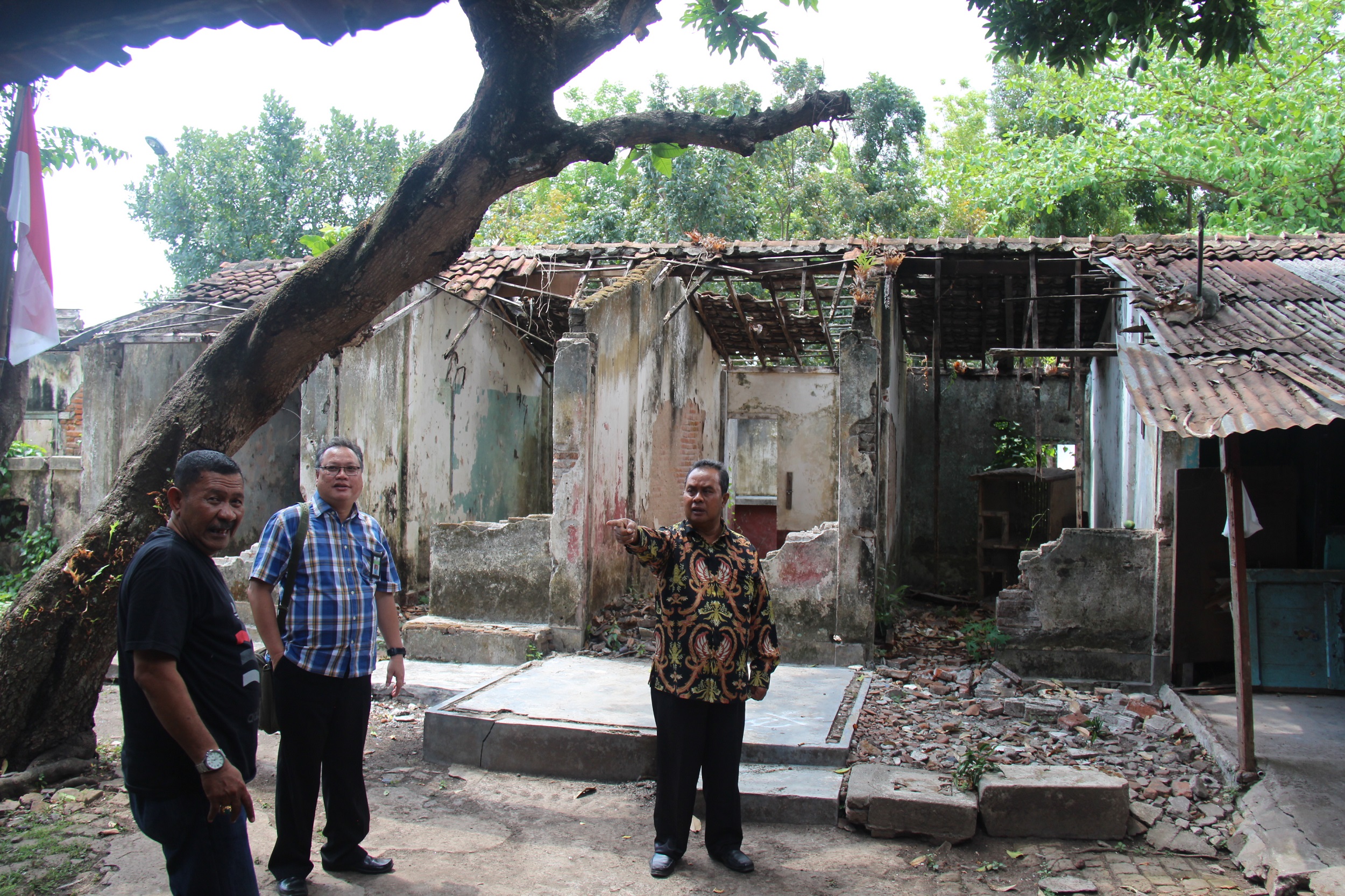 Pasca Gempa Lombok Kakanwil DJKN Balinusra Tinjau Aset Negara eks Pengelolaan PT. PPA