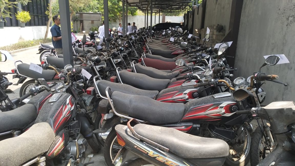 Naik 1.600%! Lelang 62 Kendaraan Bermotor Roda Dua Hipnotis Peserta Lelang
