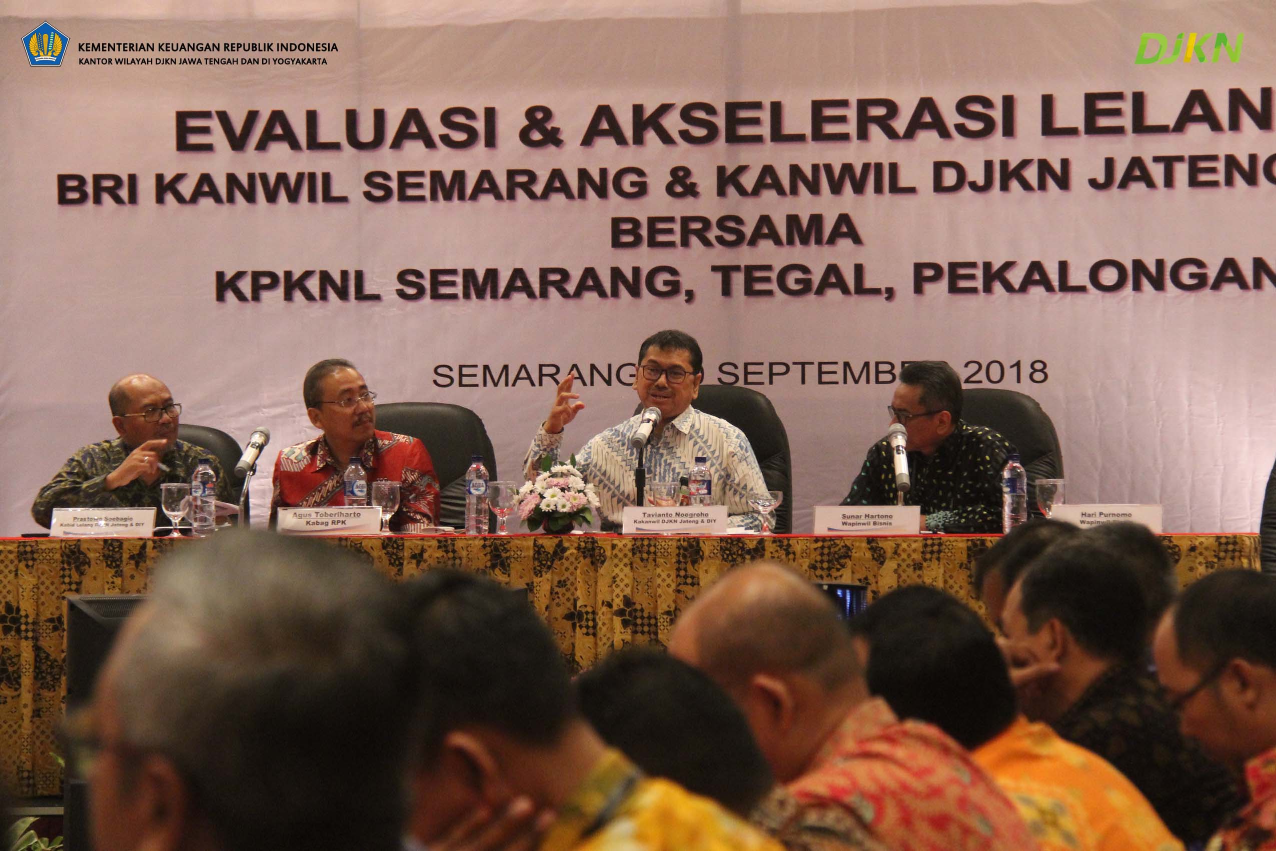 Evaluasi dan Akselerasi Lelang BRI Kanwil Semarang 