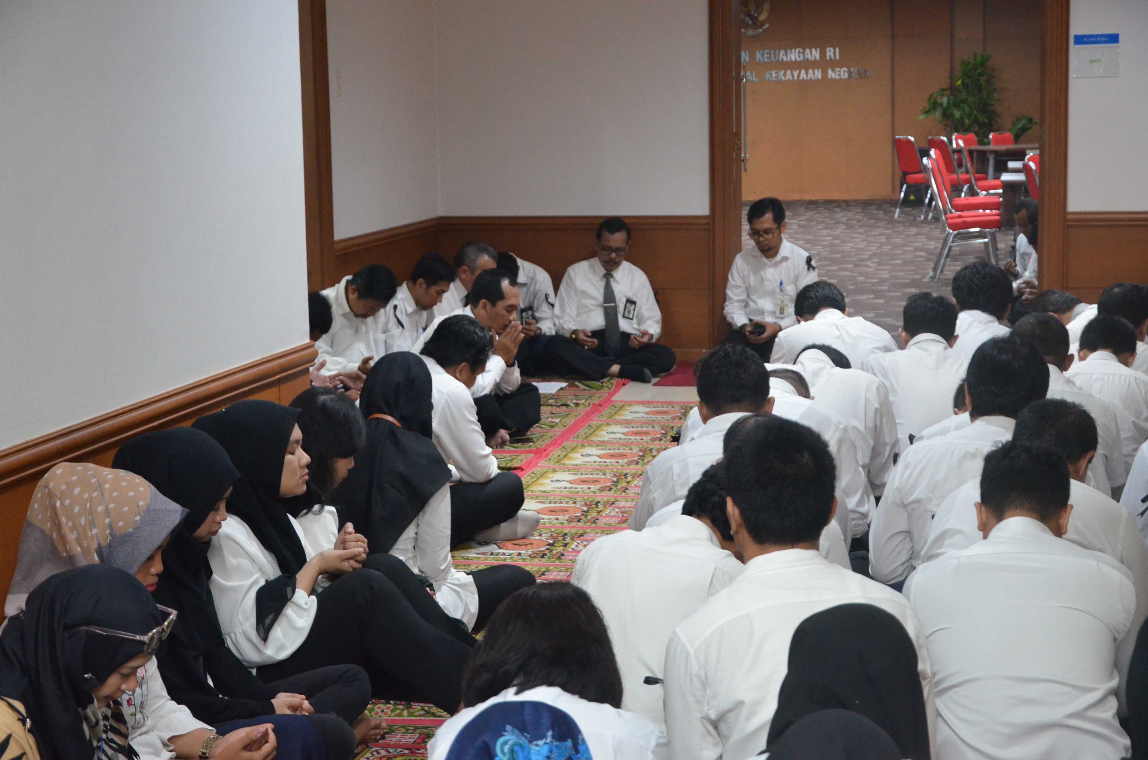 DJKN Gelar Doa Bersama Untuk Korban Pesawat Lion Air JT-610