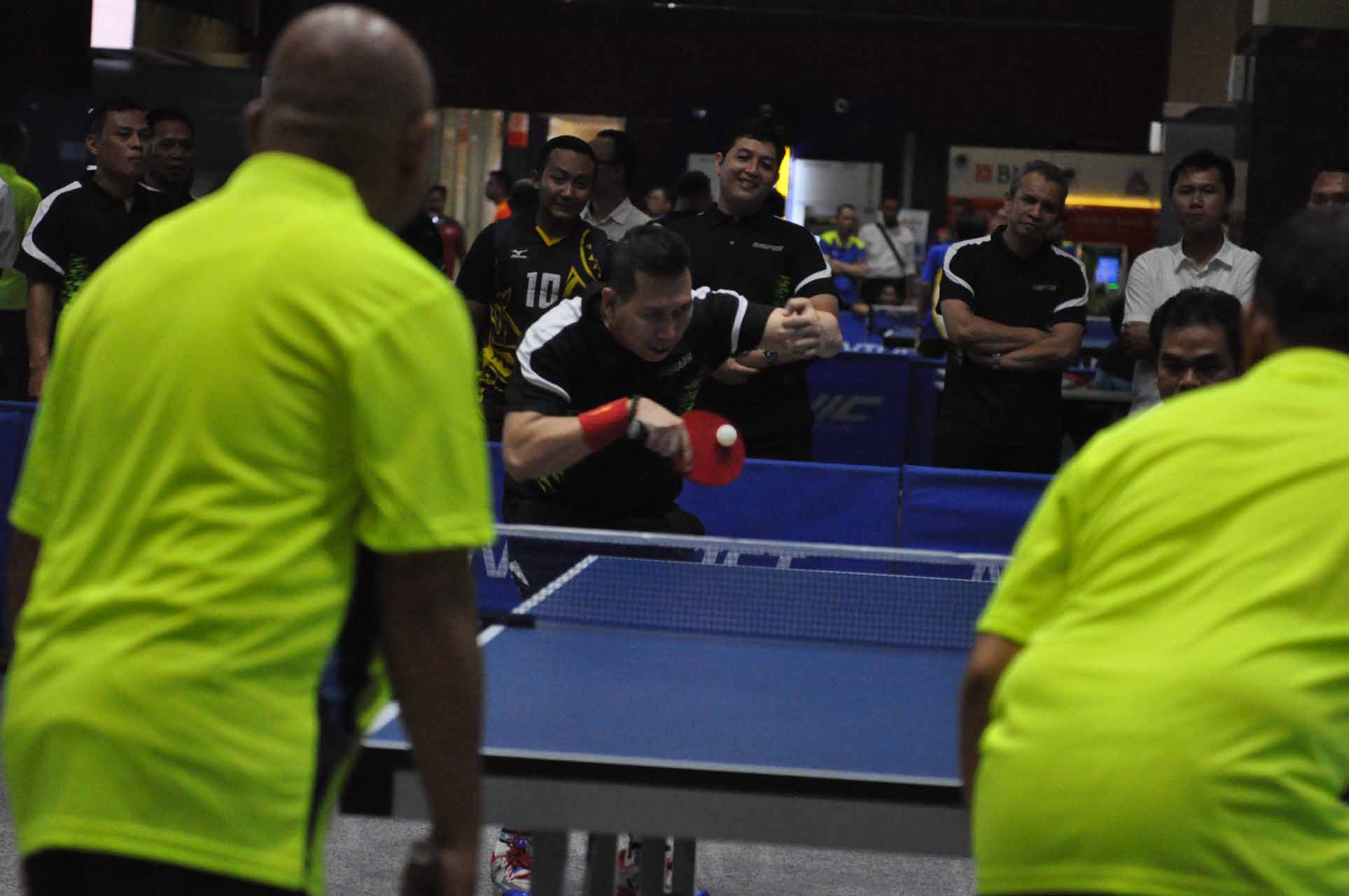 Hari Oeang Kemenkeu, Tim Tenis Meja DJKN Tumbangkan DJPK 3-0