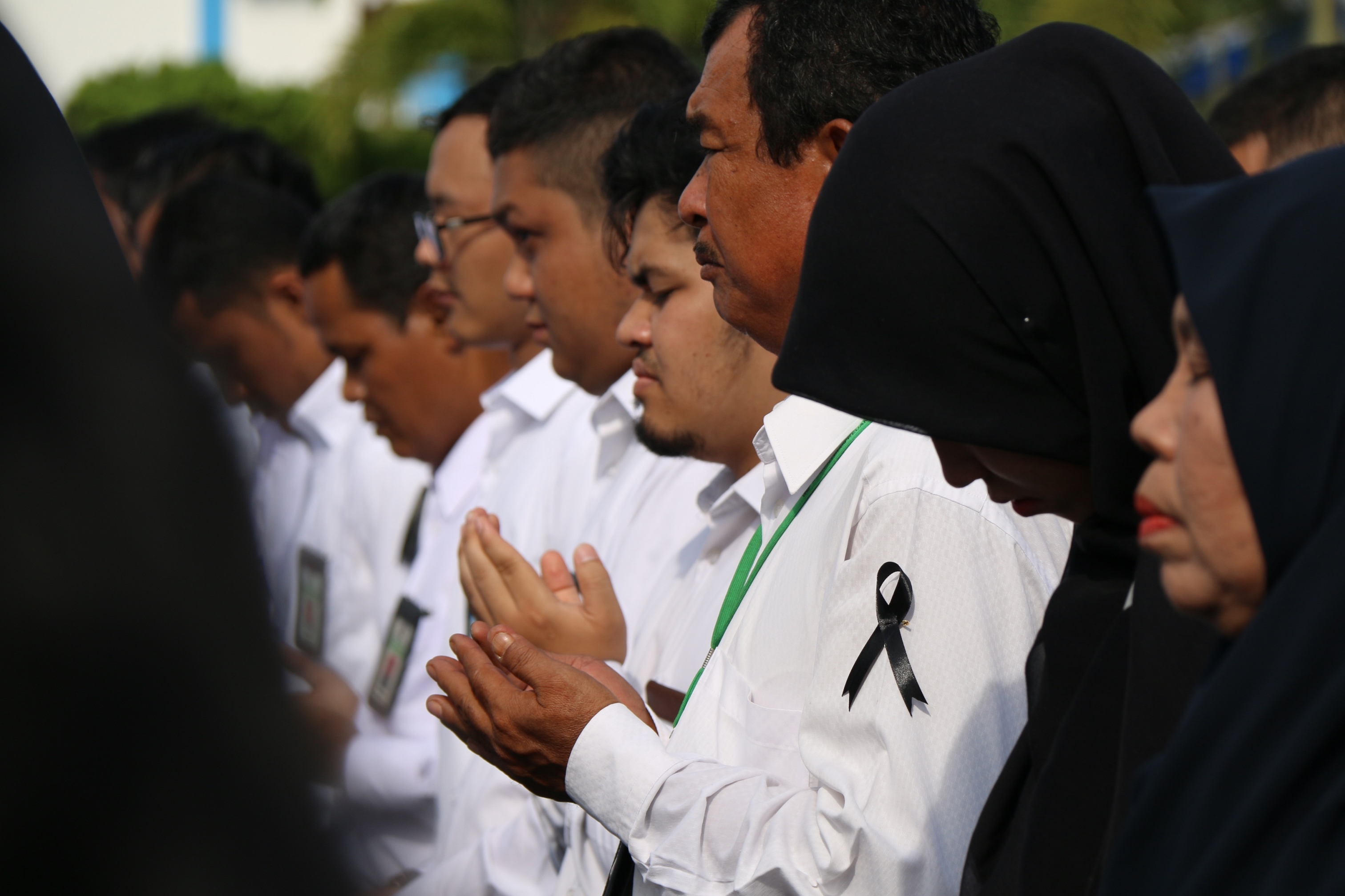 Pita Hitam Pada Upacara Hari Oeang Ke 72