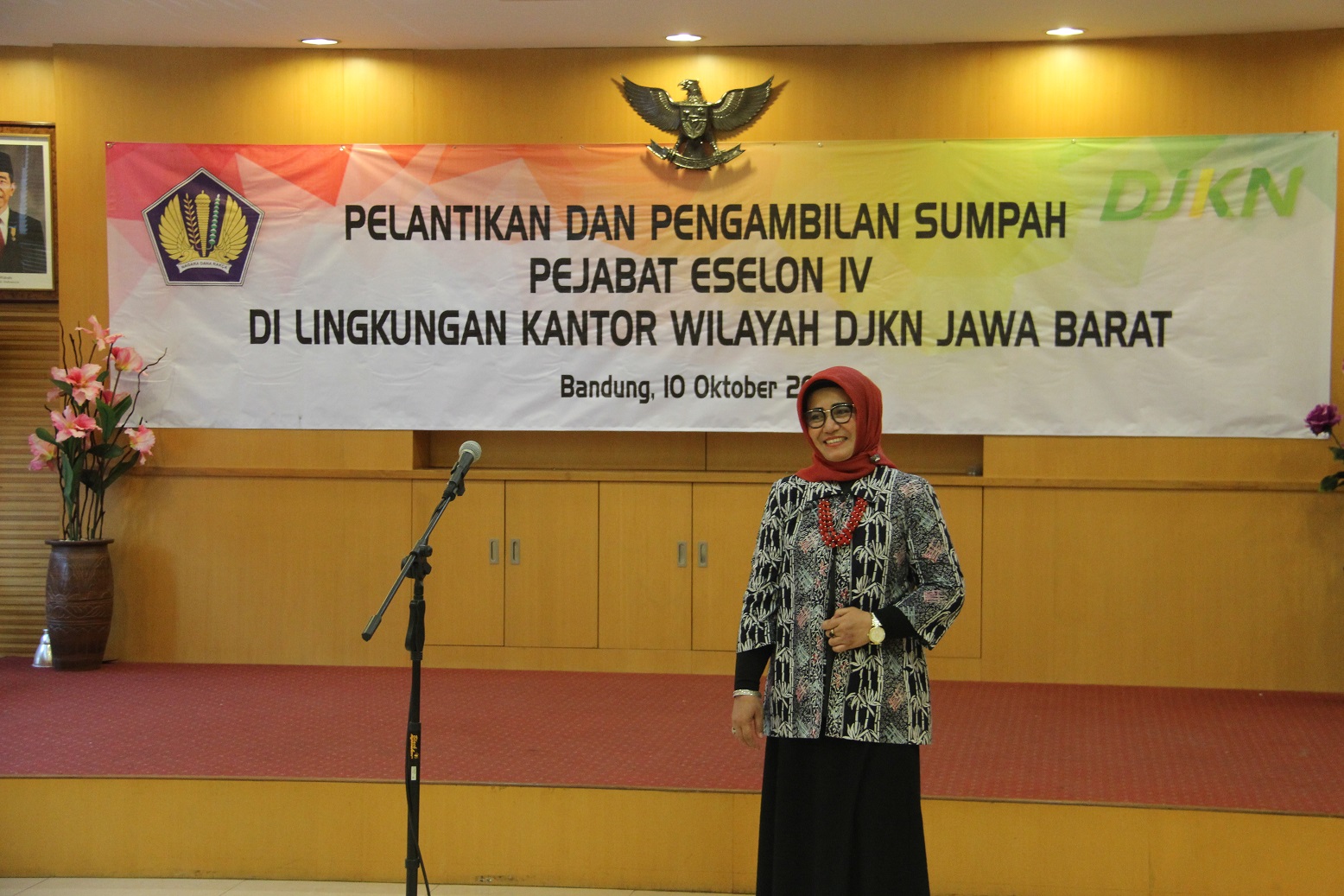 Pelantikan Pejabat Eselon IV Di Lingkungan Kantor Wilayah DJKN Jawa Barat