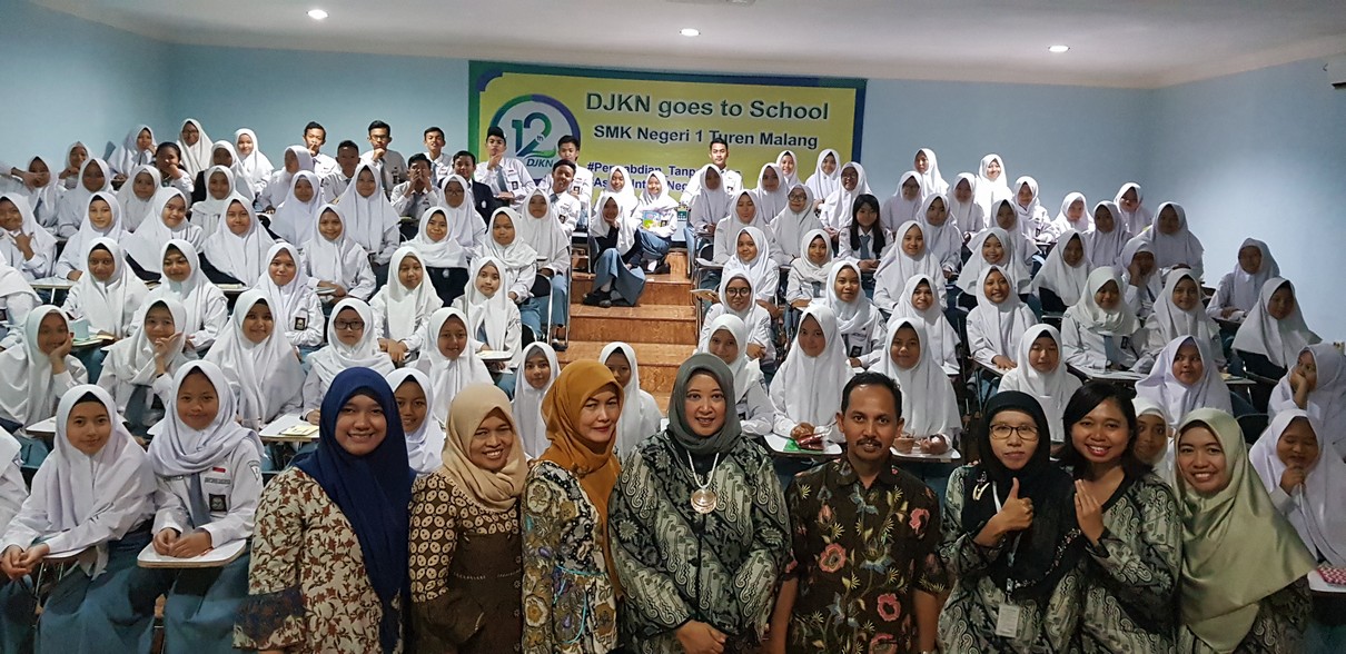 KPKNL Malang adakan “DJKN Goes To School”  Siswa Antusias, Ajang Tambah Ilmu dan Pengalaman “