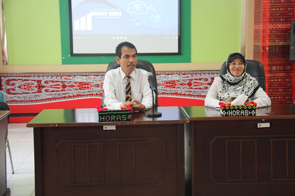 SOSIALISASI APLIKASI SMARt dan  PEDOMAN TATA NASKAH DINAS PADA KANWIL DJKN SUMUT.