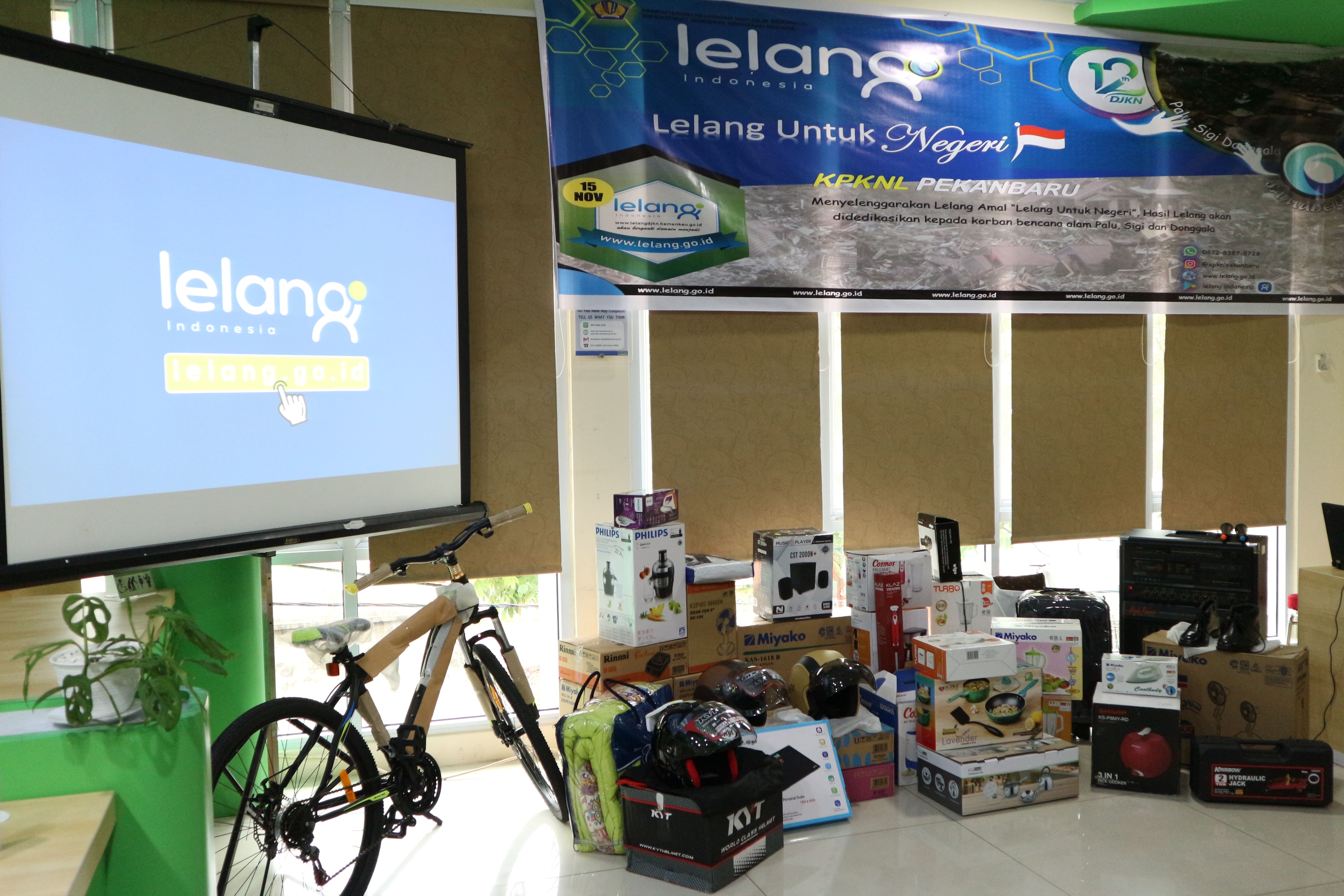 Barang Lelang Amal KPKNL Pekanbaru Laku Seluruhnya