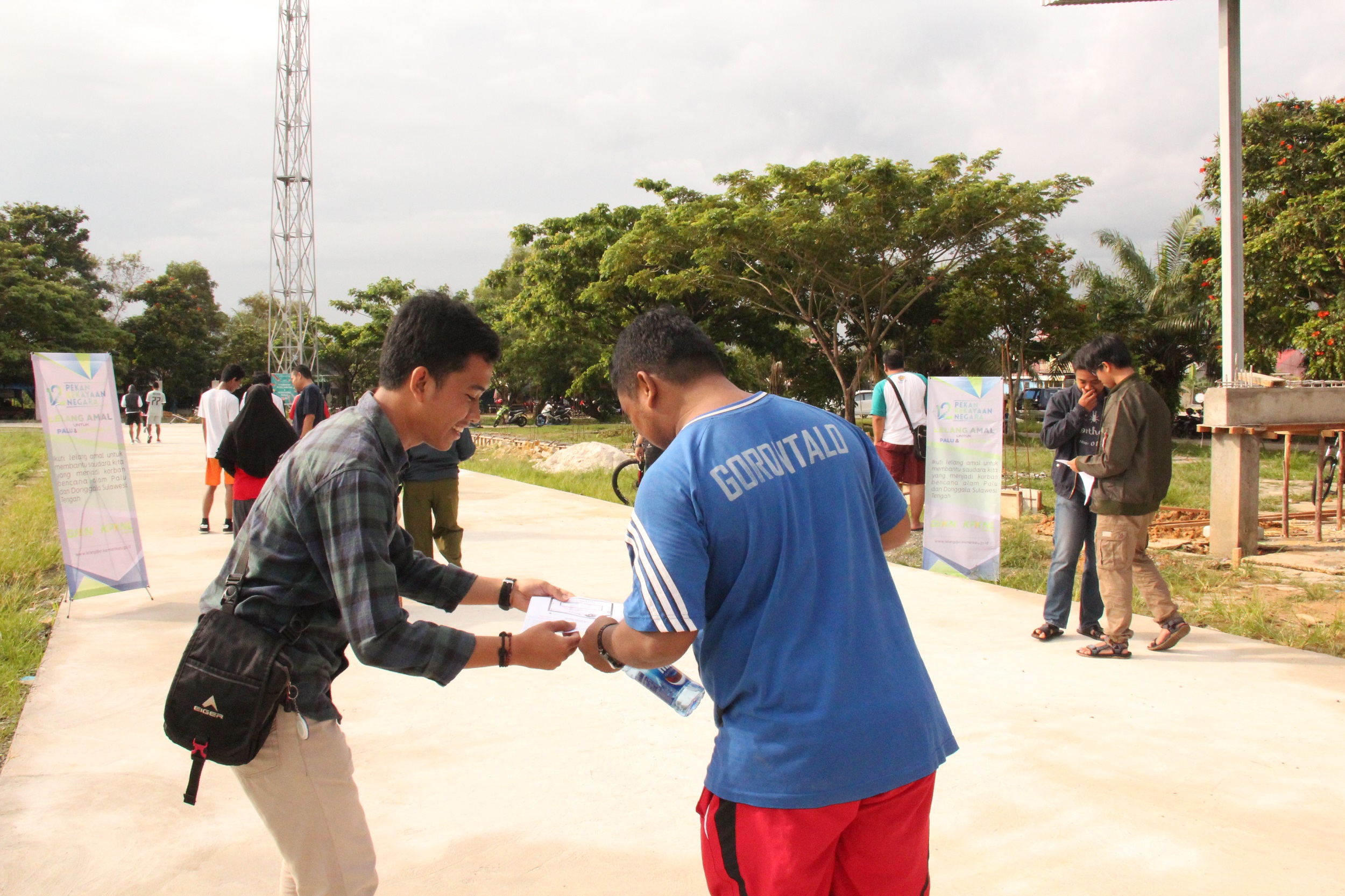 KPKNL Bontang Sosialisasikan Lelang di Lapangan Lang-Lang Kota Bontang