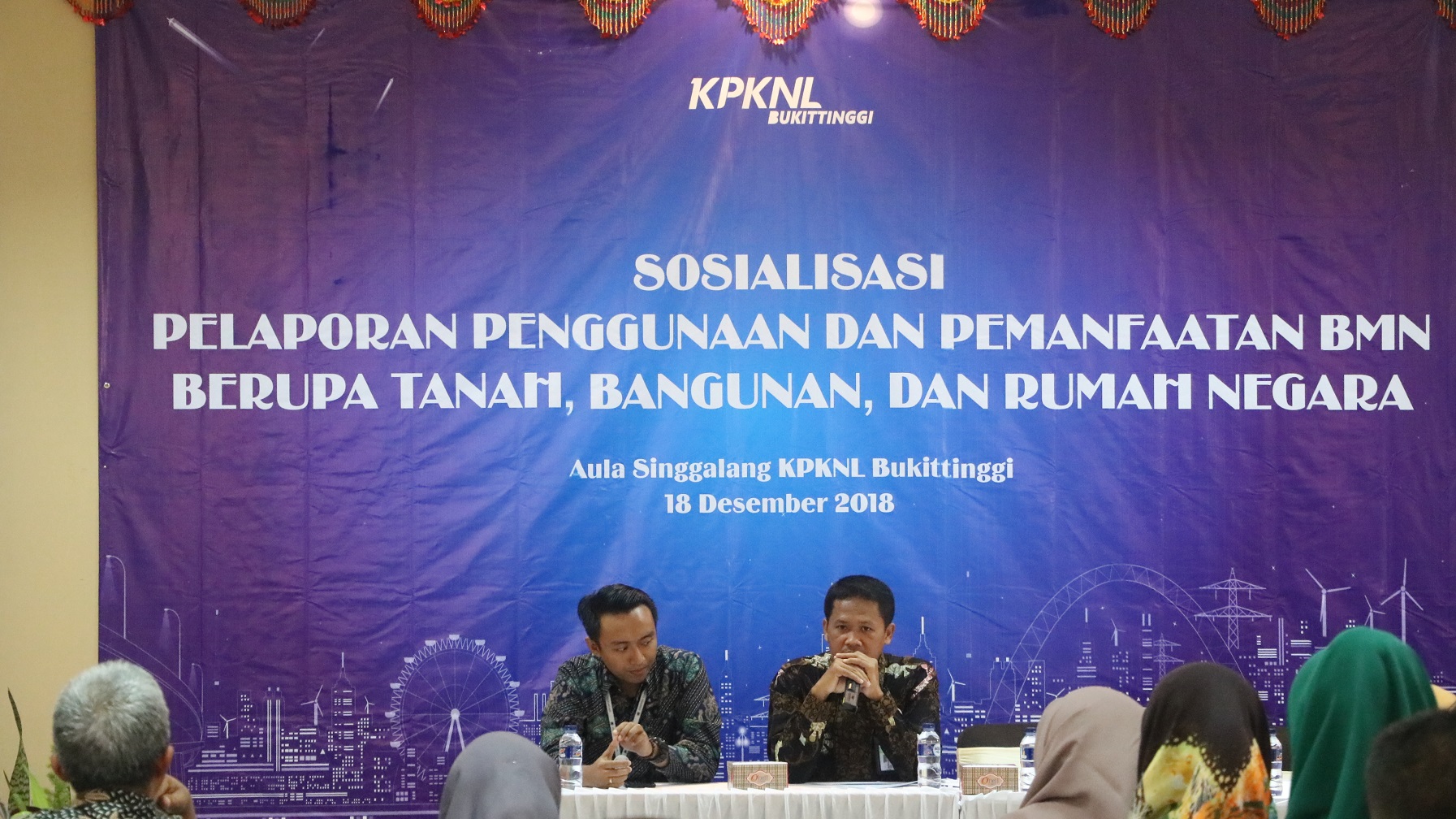 KPKNL Bukittinggi Adakan Sosialiasi Pelaporan BMN
