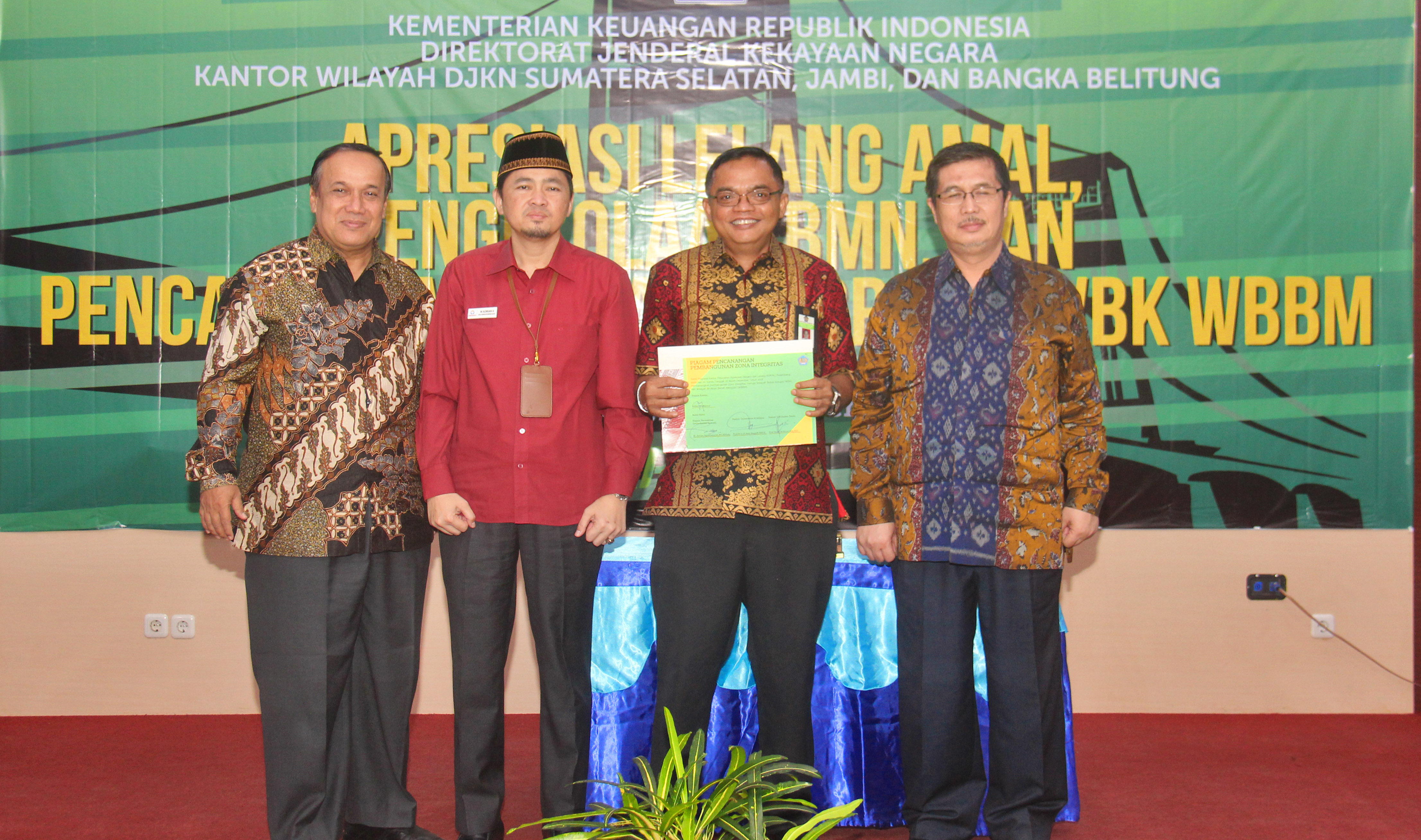 KPKNL Palembang Siap Mewujudkan Zona Integritas menuju WBK-WBBM