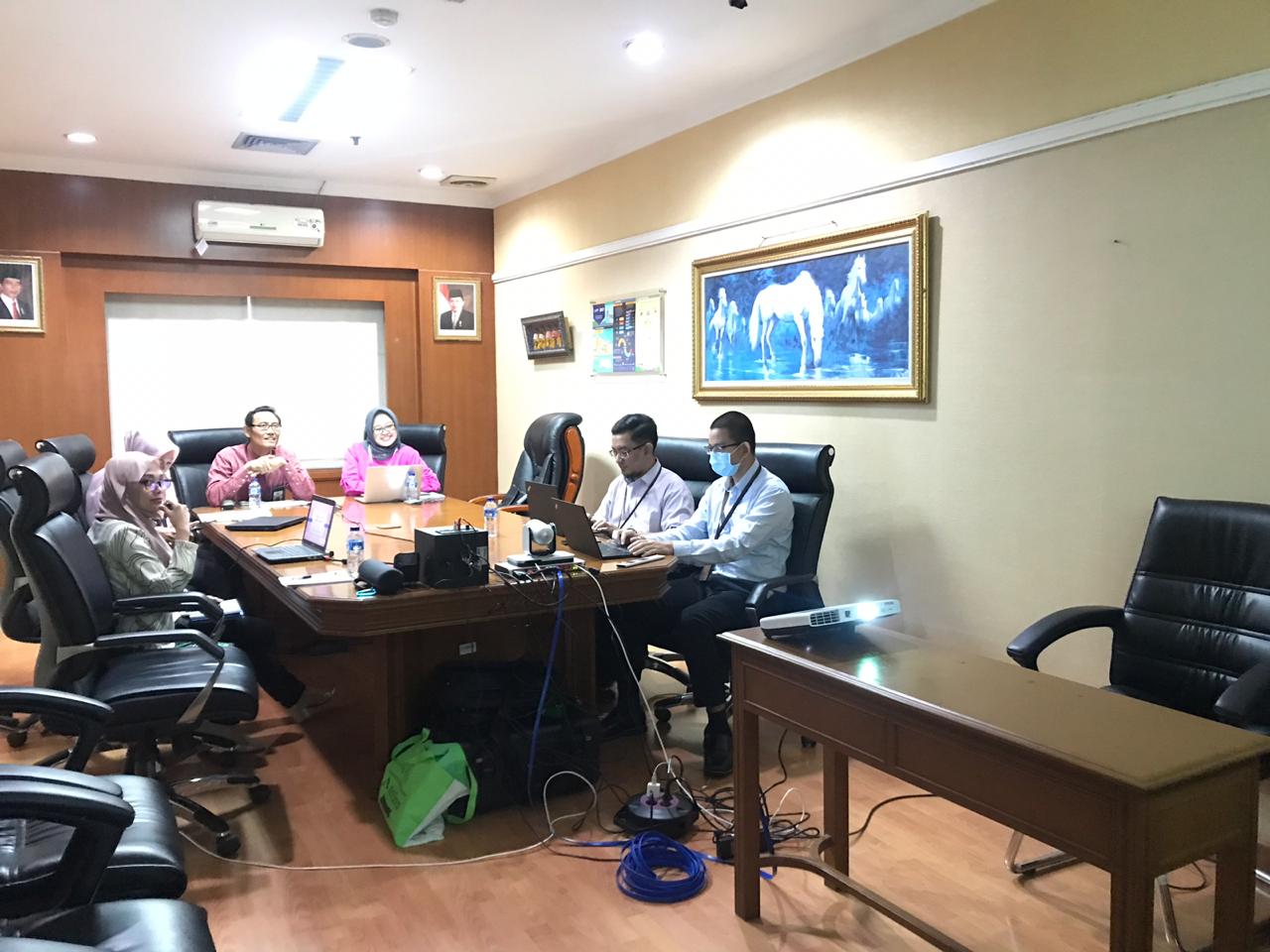 Tim PUG DJKN Manfaatkan Teknologi Video Conference dalam Sosialisasi PUG