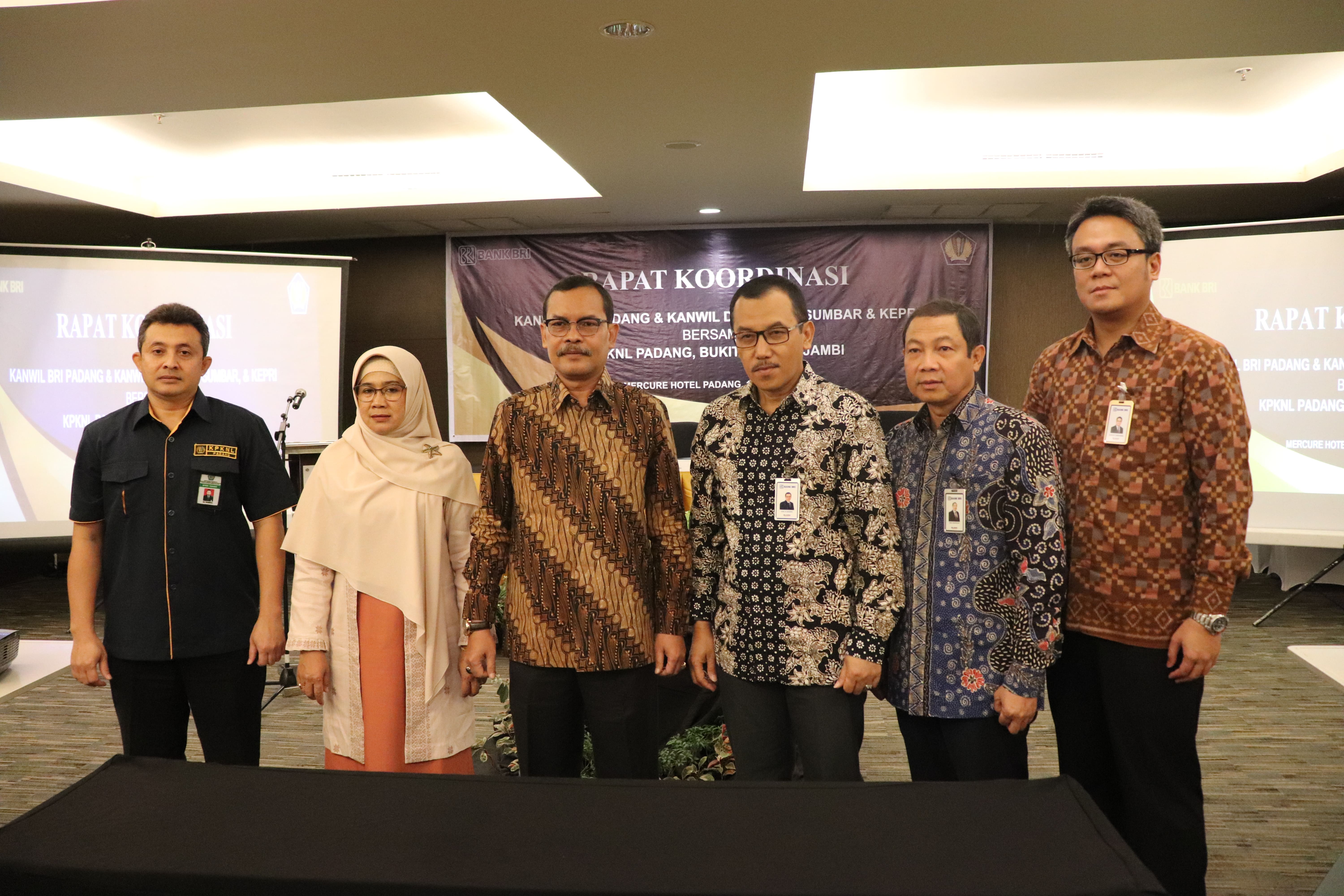 Rapat Koordinasi Kanwil BRI Padang dan Kanwil DJKN RSK Bersama KPKNL Padang, Bukittinggi dan Jambi Demi Tingkatkan Capaian Target Lelang