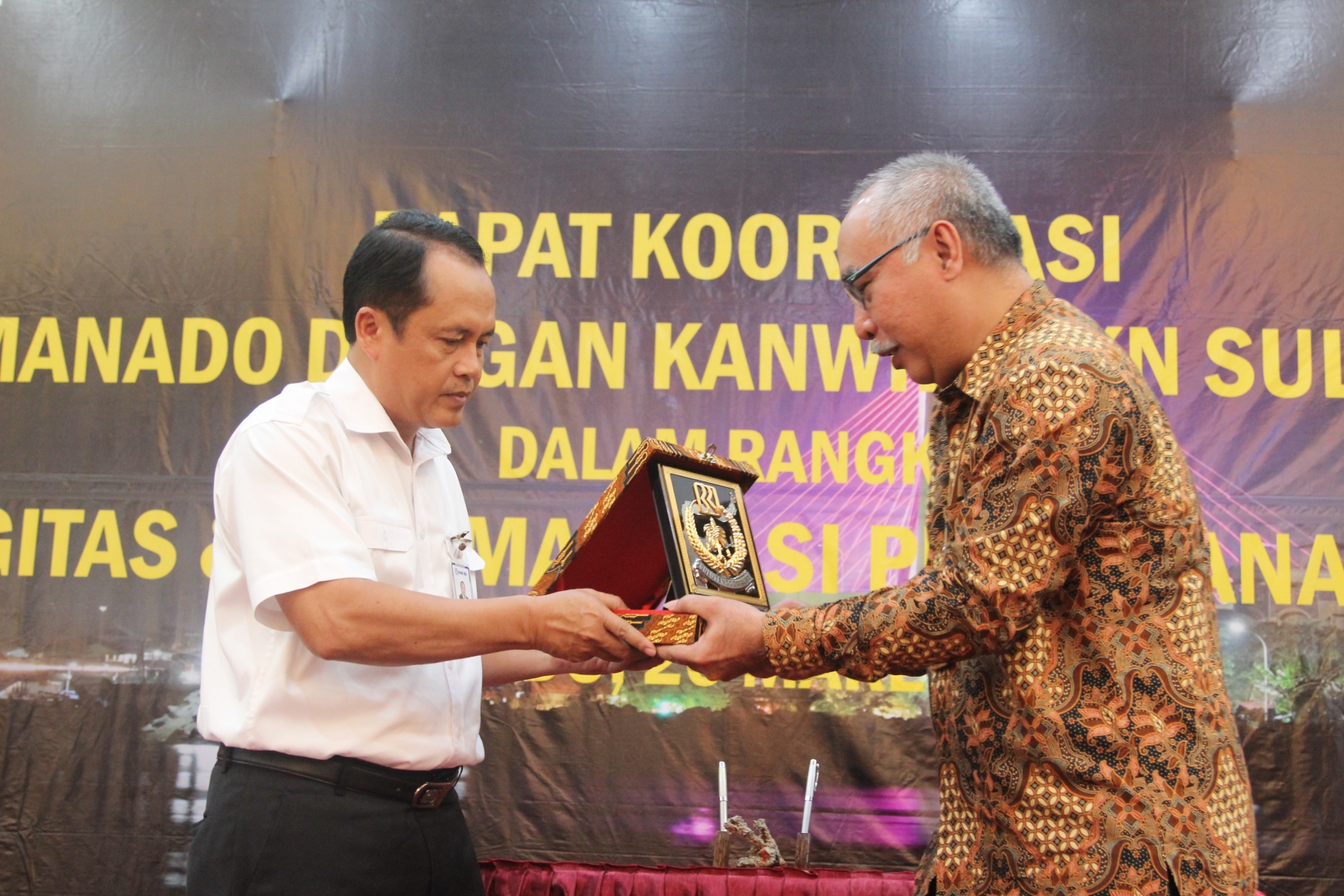 Kanwil DJKN Suluttenggomalut dan Kanwil BRI Manado Berkomitmen dalam Pencapaian Target Lelang 2019