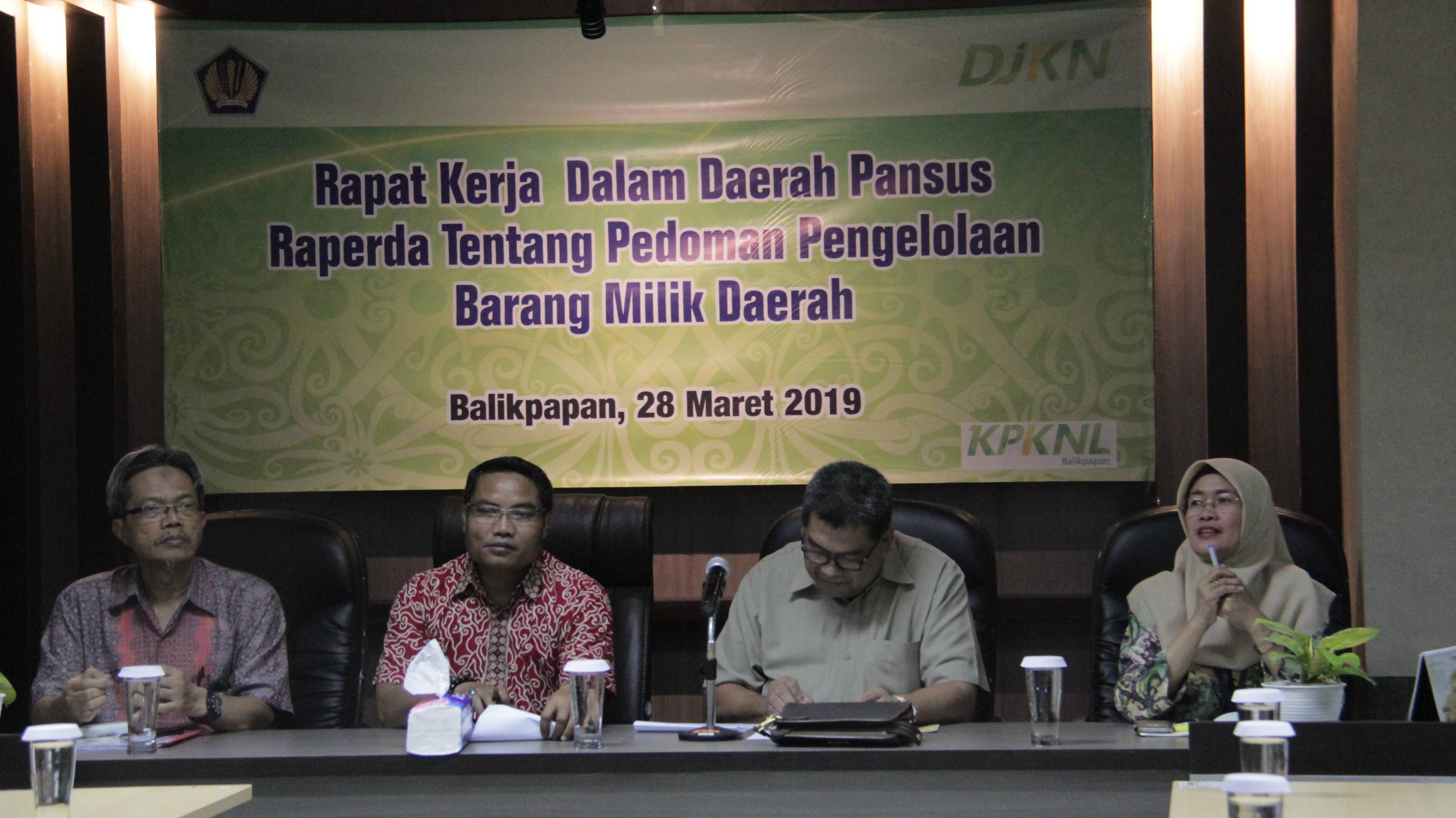 Pansus DPRD Kukar Konsultasikan BMD hingga ke KPKNL Balikpapan